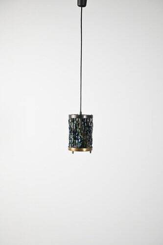 Lustre vintage en laiton