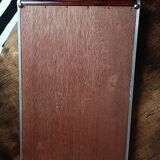 Floral tray signed Elge