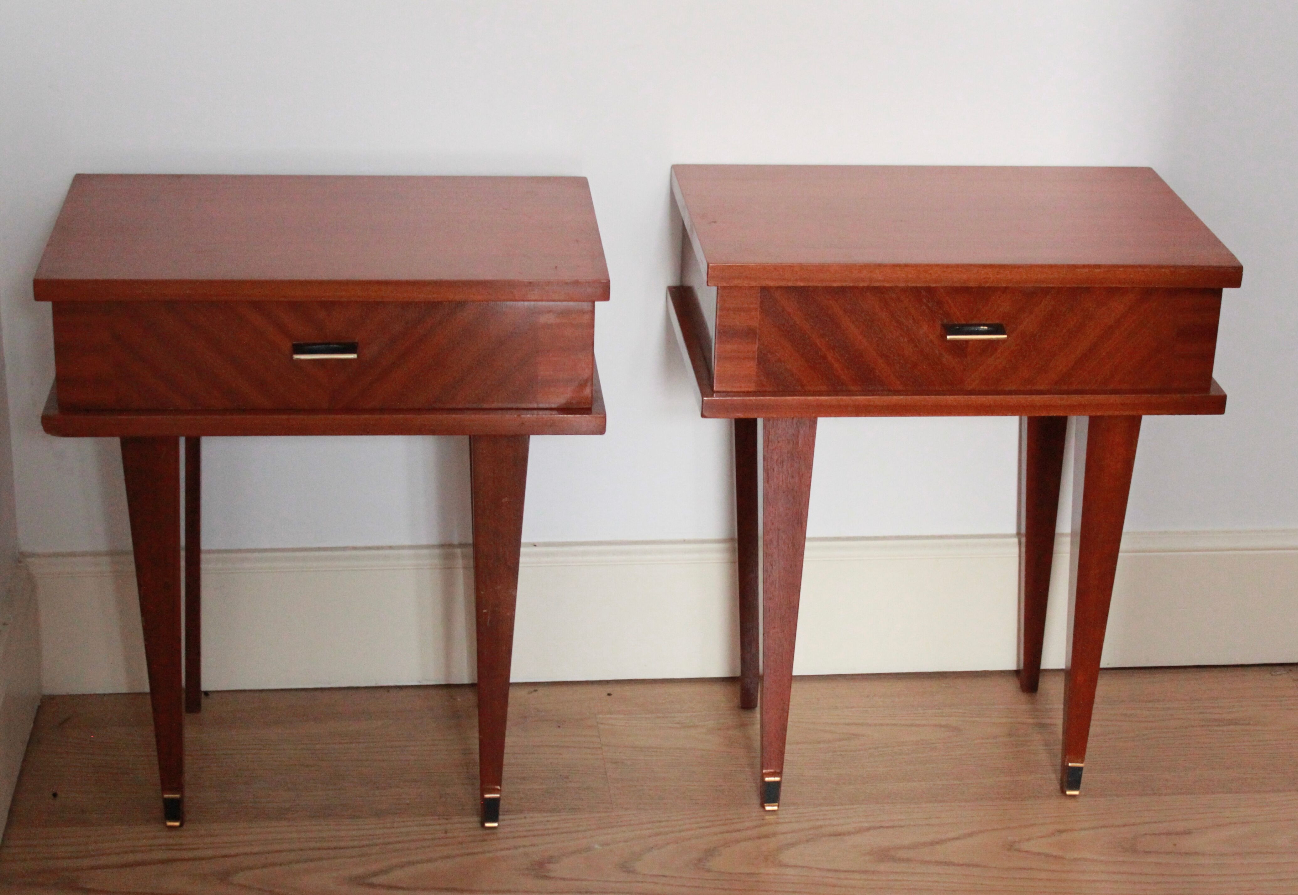 Paire de chevets vintage 1970