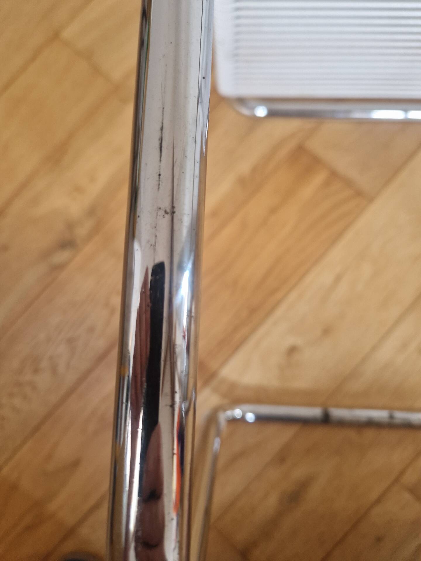 Knoll Stool by Andre Dupre Tubular Steel
