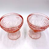 Two pink cups, Ząbkowice, 1970s