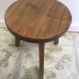 Oak tripod stool 1960