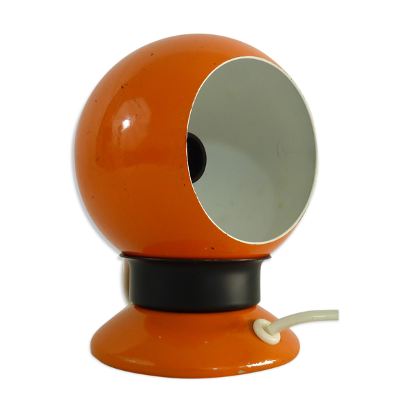 Benny Frandsen magnetic ball lamp for ES Horn Belysning Aalestrup orange.  Model 503 | Selency