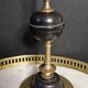 Ostrich Egg, Brass and Black Marble Base (20th century) H: 35 cm | Collection
