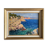 Tableau HSC Mediterranean Marine (Orientalist?) + frame