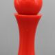 Old vintage pepper mill pop 70 guzzini design orange - large model