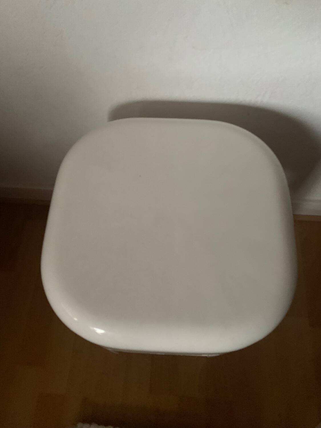 Vintage plastic stool from the 70s
