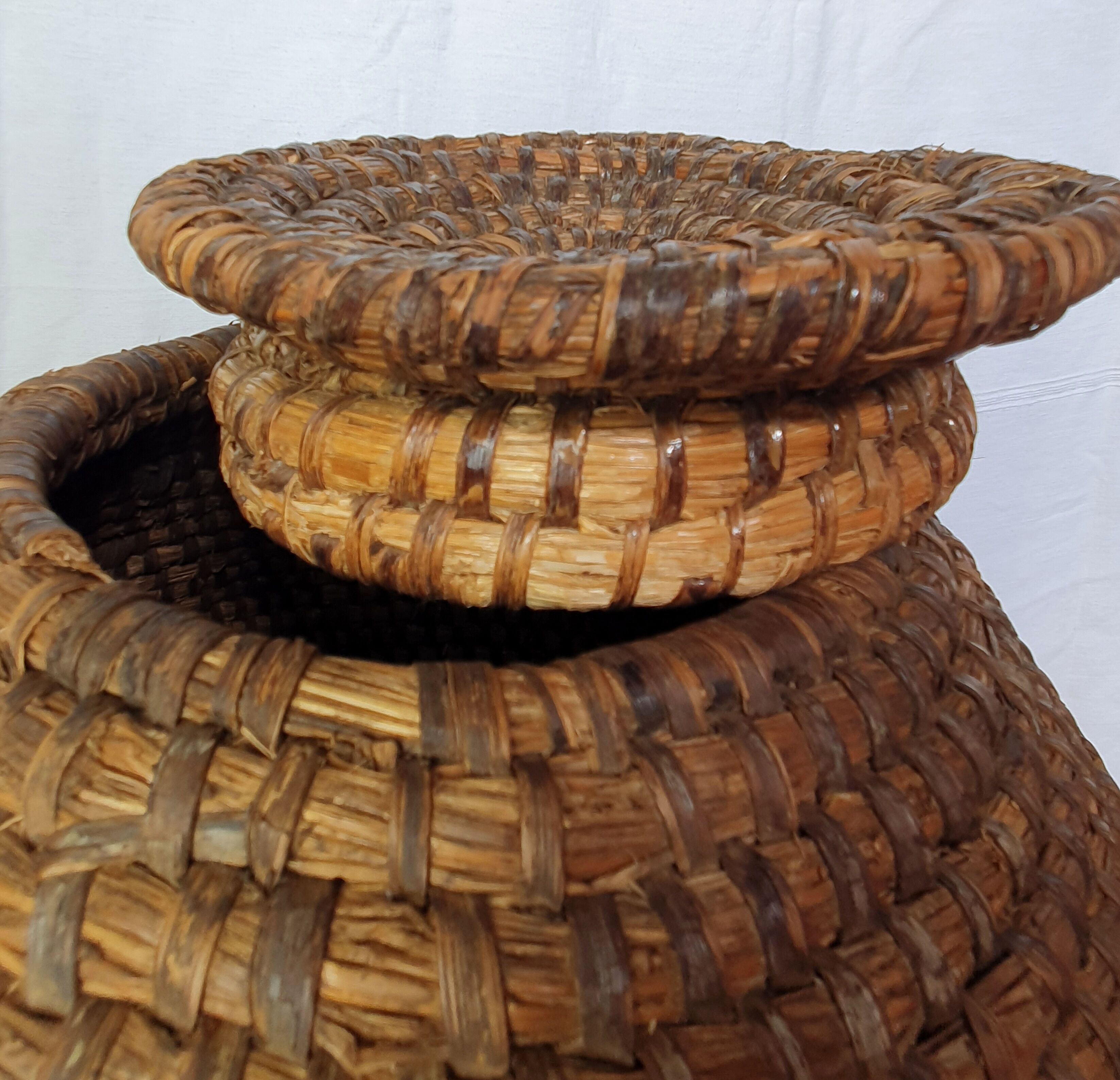 Panière "Bourgne" basketry of the Charentes