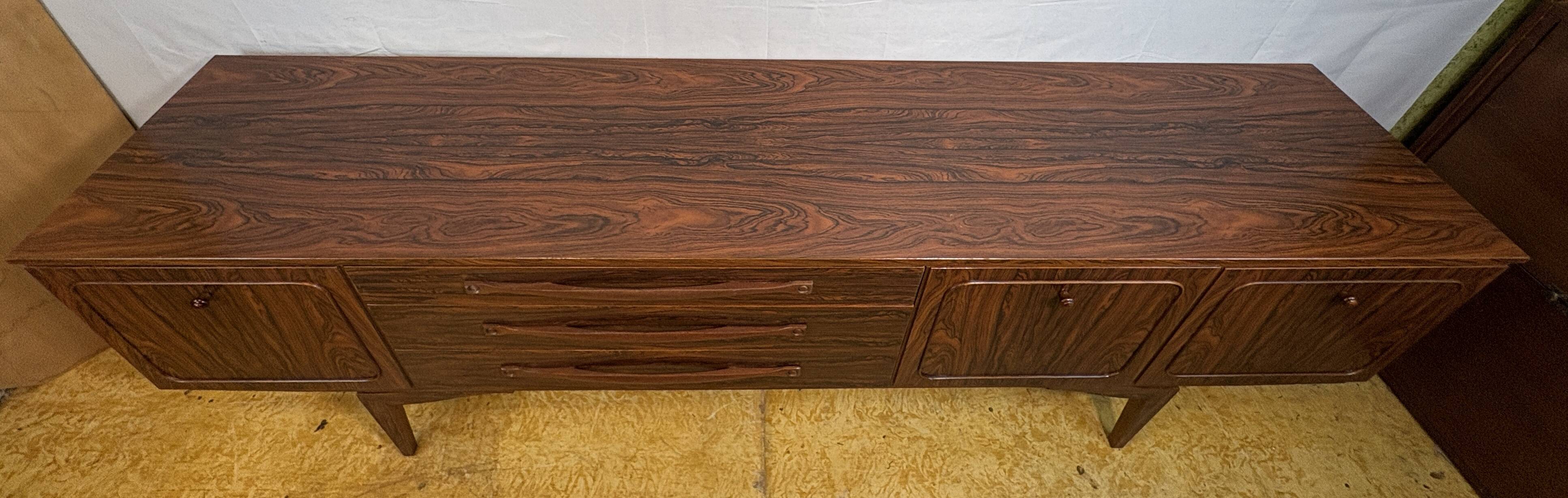 Mid Century Retro Sideboard by Beautility Circa 1960  Danish Design