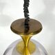 Vintage brass Stilux Milano chandelier, Italy 1960s