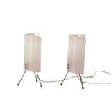 Pair of vintage tripod lamps, 1960s