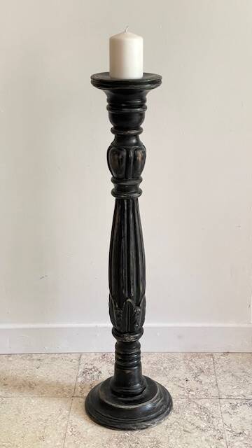 Candle holder 65cm Solid oak