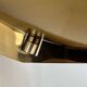 Vintage wall light with dimmer, brass, France 1980
