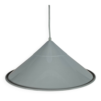 Vintage - Post Modern - UFO pendant lamp - Louis Poulsen style - enamel - 8