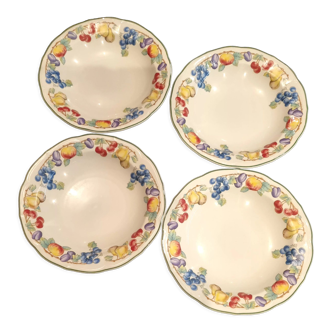 Lot de 4 assiette Melina