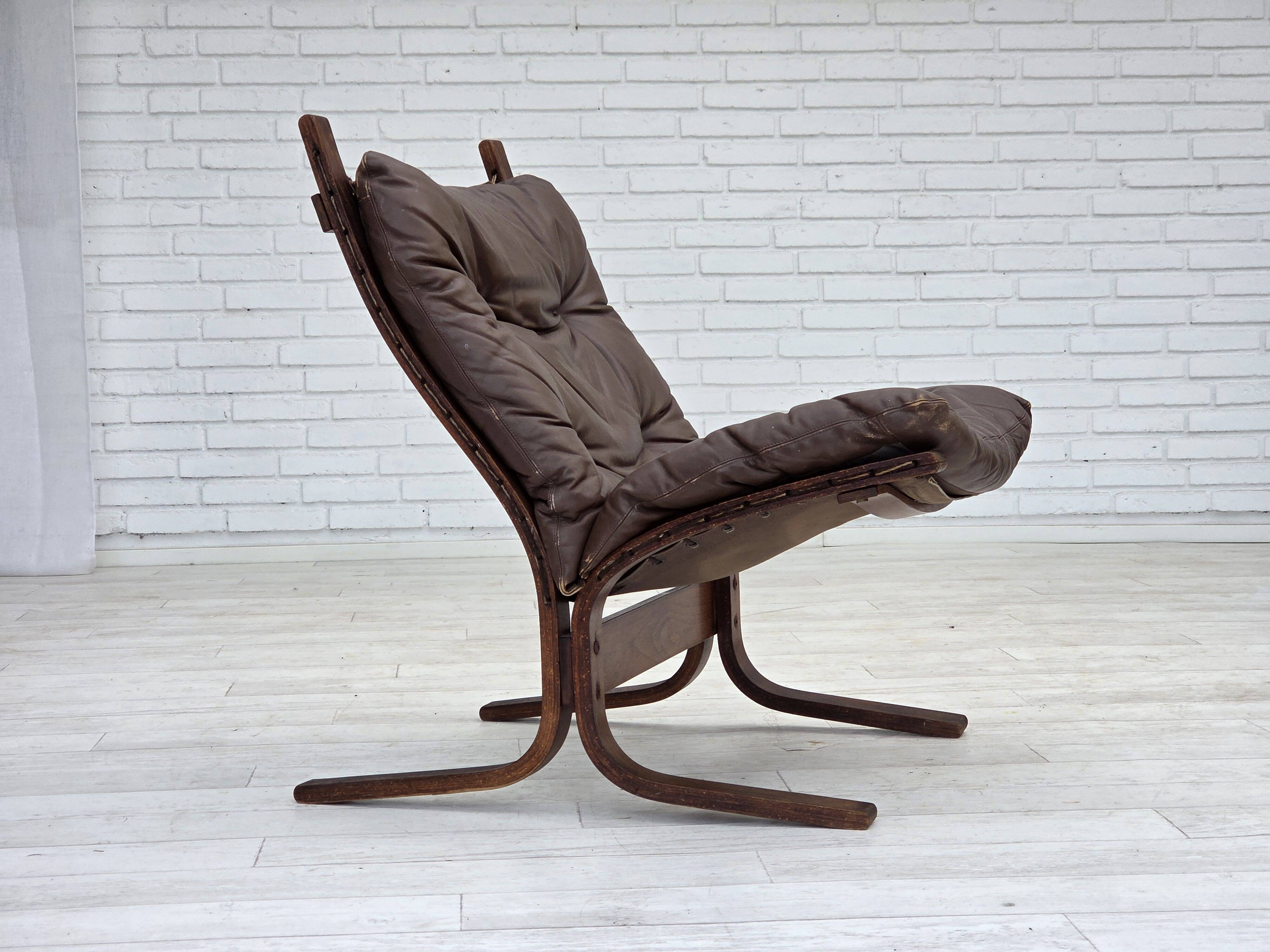 1970s, Norwegian design by Ingmar Relling, model "Siesta" for Westnofa.