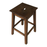 Antique square stool