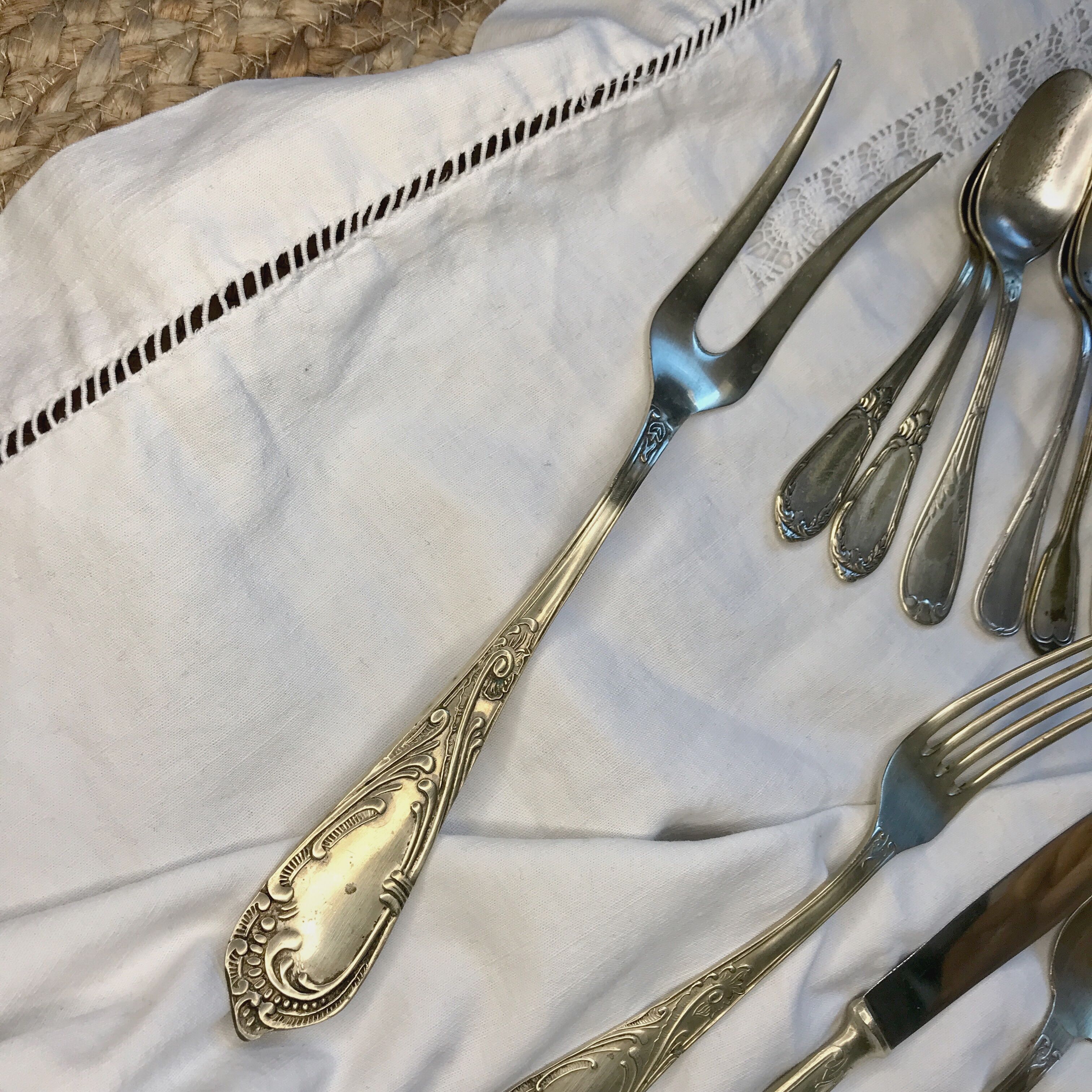 Silver housewife 25 pieces