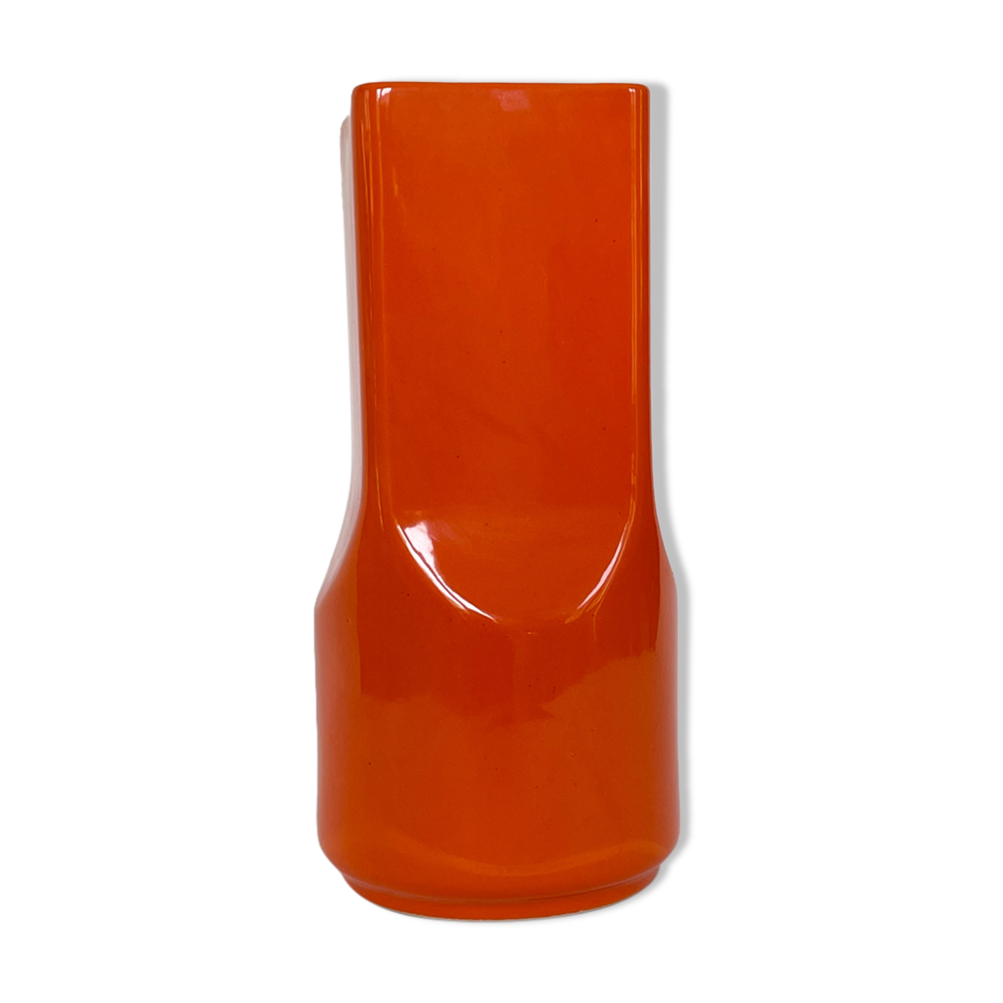 Enamelled ceramic vase design by Gabbianelli, Italy 1970