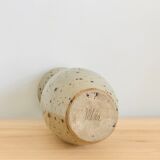 Vintage pyrite sandstone vase