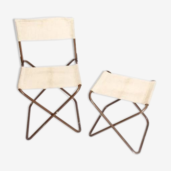 Jute folding chairs