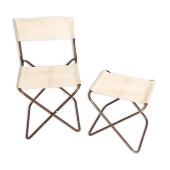 Jute folding chairs