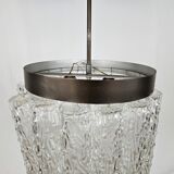 Murano glass chandelier with 14 tubular pendants