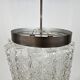 Murano glass chandelier with 14 tubular pendants