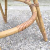 Rattan chair by Louis Sognot 1960