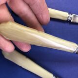 Set of 4 serving cutlery for fish