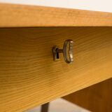 1950s desk with compass base