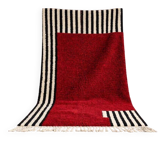 Tapis en laine pure tissé main a motifs colorés taille 150/250 cm
