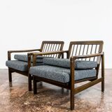 Pair of B7522 armchairs by Zenon Bączyk 1960's