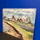 Vintage painting Brittany