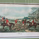 Old drawing frame - Hunting hounds
