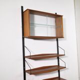 Teak Wall Shelf – 1960s Mid-Century Modular Shelving System