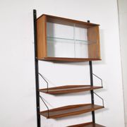 Bibliothèque style scandinave en teck, années 1960