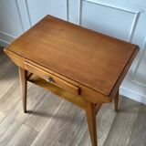 Vintage console with compass feet