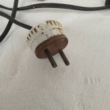 Vintage Rattan Tripod Lamp Base