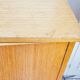 Vintage wooden desk with drawers 1970's