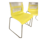 Chaises design jaune et chrome Chaise - Otto B&B Italia– vintage / déc