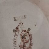 Shower pedestal dish Brownfield & Sons Porcelain Trade Mark Rienzi
