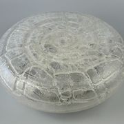 60s 70s ceiling lamp Plafoniere Ice Glass Doria Germany Space Age Design
