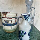 Painted terracotta bowl