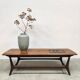 Vintage Dutch design Ravelli tile & teak coffee table Louis van Teeffel