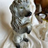 Poodle pitcher in slip