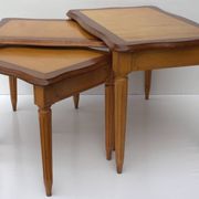 Vintage mid century set of 3 nesting tables