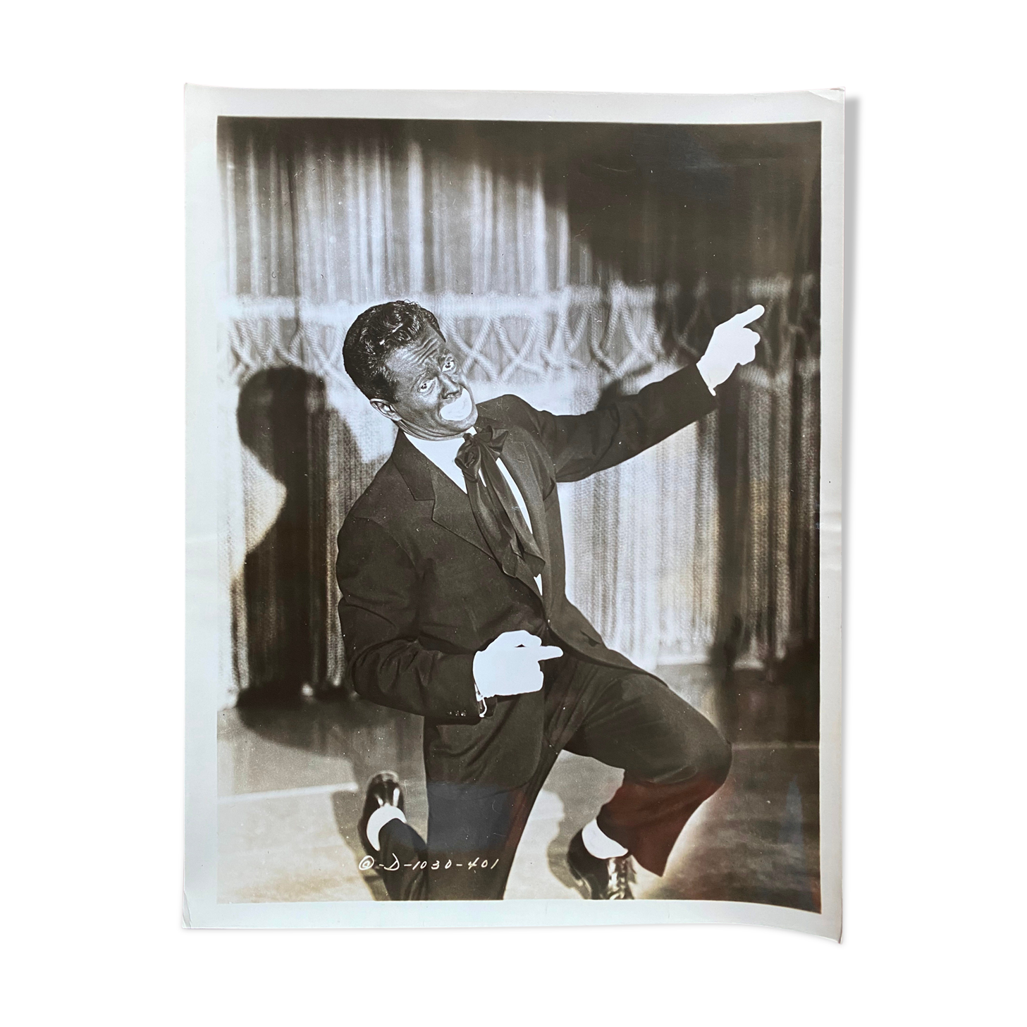 Photo original cinema "The Novel of Al Jolson" Larry Parks Jazz Singer 20x25cm 1946