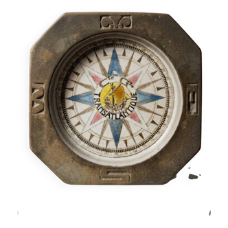 Ashtray pocket tray CGT — Compagnie Générale Transatlantique — Vintage