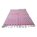 Handmade wool Berber rug 250x150 cm